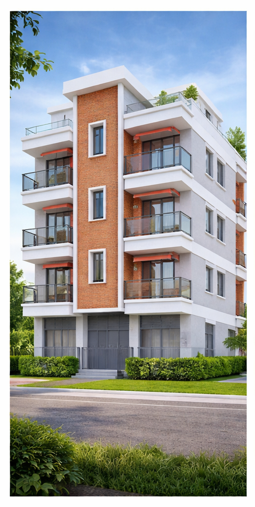 Upcoming high-rise apartments