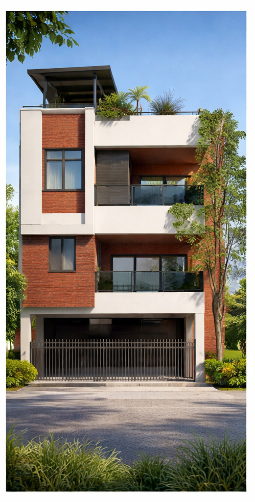 Upcoming high-rise apartments